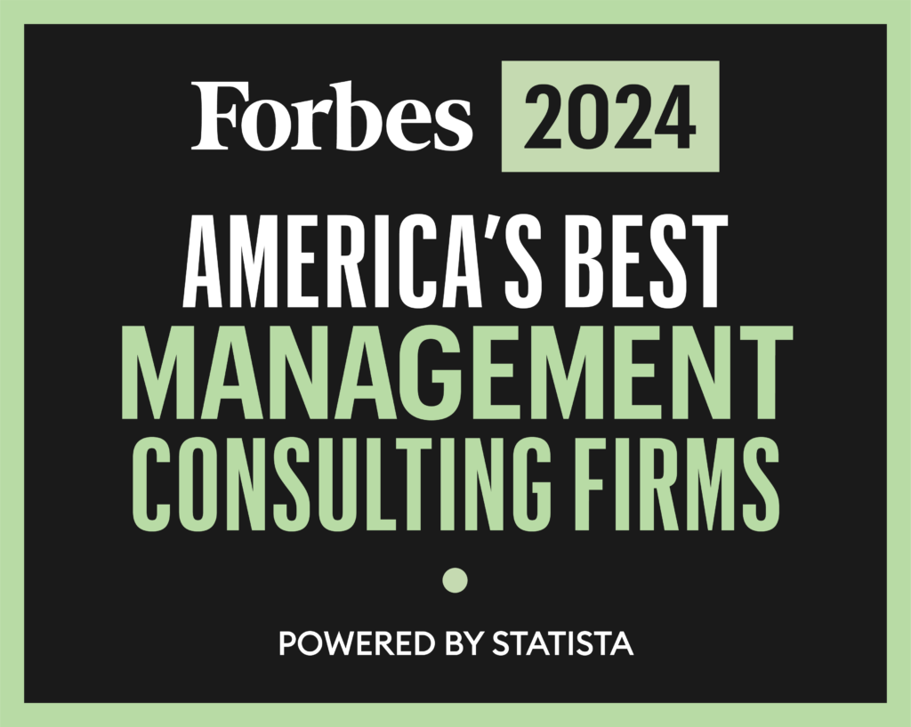 Badge for Forbes 2024 America's Best Management Consulting Firms